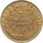Preview: Frankreich 5 Francs 1860 BB - Napoleon III.